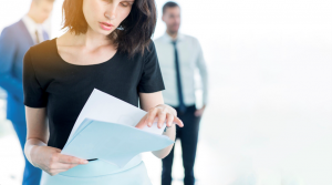hr doing a background check